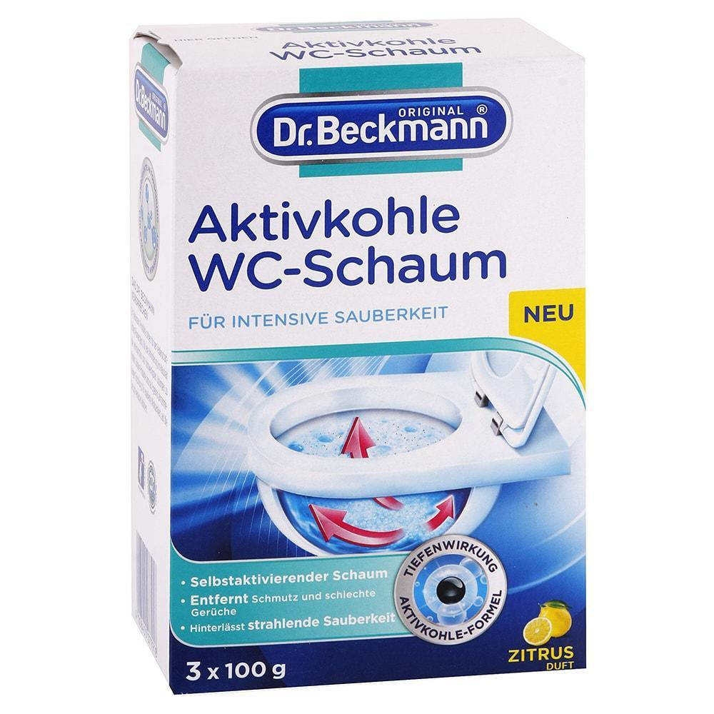 Dr. Beckmann čistící a odvápňovací aktivní pěna do WC 3x100g
