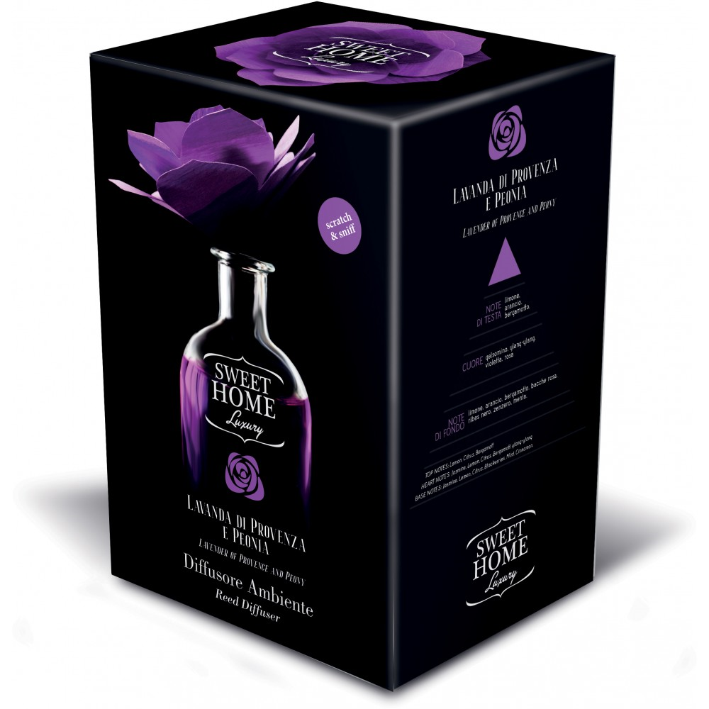 Sweet Home Collection Parfémovaný difuzér Lavender of Provence & Peony 250 ml