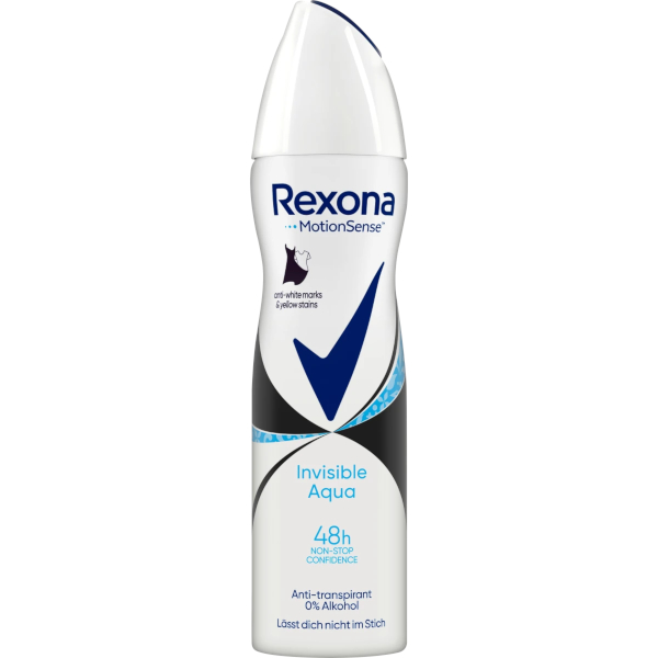 Rexona Anti-perspirant sprej Invisible Aqua 150ml