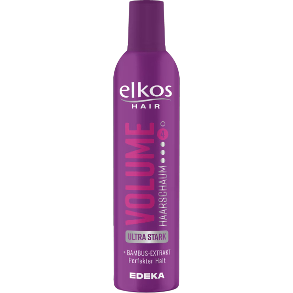 Elkos Volumen tužidlo na vlasy s ultra silnou fixací 250 ml